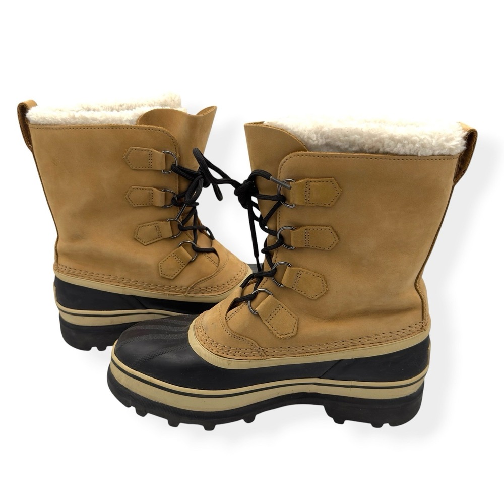 SOREL Caribou Men's Waterproof Snow Boots Winter Insulated Boot Men's Size 9